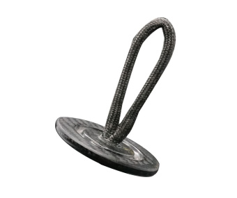 TyeTec CP5440 - Carbon Padeye 50 mm, Loop 4 mm x 40 mm