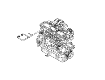 John Deere SE501698 - REMAN Diesel Engine