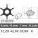 Finnord Suzuki Impeller 2T 8-9.9 HP