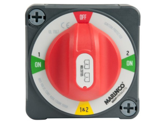 BEP 771-S-EZ - Battery Switch 1/2/Both/Off EZ Mount Surface Mount 12V - 48V