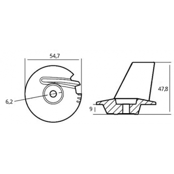 Tecnoseal Zinc Fin For Engine 8/20 HP