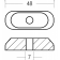 Tecnoseal Zinc Small Plate For Engine 2/55 HP 2T