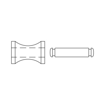 Ronstan RF51010 Series 50 Replacement Becket and Pin