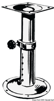 Osculati 48.418.00 - Universal telescopic swivelling pedestal