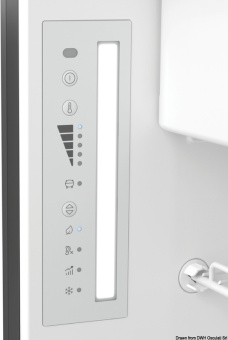 Osculati 50.914.01 - NRX0035C Refrigerator 35L Dark Silver