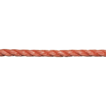 Plastimo 414179 - 4-strand Floating Polypropylene Orange Rope Ø 10mm 220m