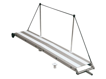 Foldable Boat Gangway 2000x330 mm Aluminum