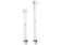 Nuova Rade 44049 - Table Pedestal, Fixed, L=770mm, Diameter 60mm, White