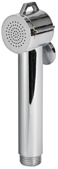 Osculati New Edge White Door Boat Shower with Niagara ABS Shower Head 88x95 mm with Stainless Steel Hose 2,5 meter - 15.160.30