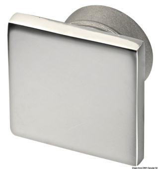 Osculati 12/24V IP67 Recess LED Square Courtesy Light 35x35 mm 316 Stainless Steel