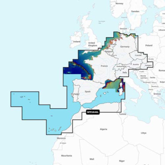 Navionics NPEU646L - MSD/Platinum+ Large Europe, Central & West