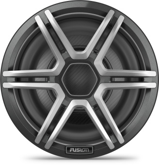 Fusion Apollo 10" Marine Subwoofer with Sports Grey Grille CRGBW LED