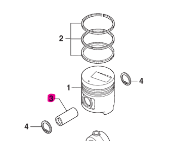 Northern Lights 32A1708300 - Piston Pin 