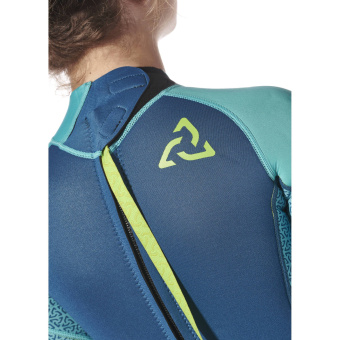 Plastimo P203228 - Essential 3/2mm Neoprene Wetsuit - Shorty Kids Azure Blue Size Y-L