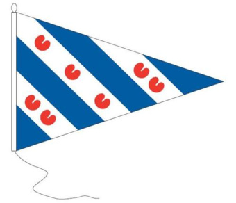 Frisian Pointed Maritime Pennant Flag