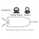 Rapid Marine Bow And Stern Kit 4x25mm Hook - 1.2 m Black