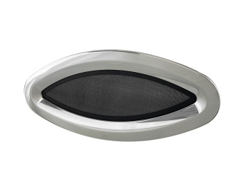 Pompanette G618-28SS - Flagship Series Molded Elliptical Portlights 184mm X 443mm
