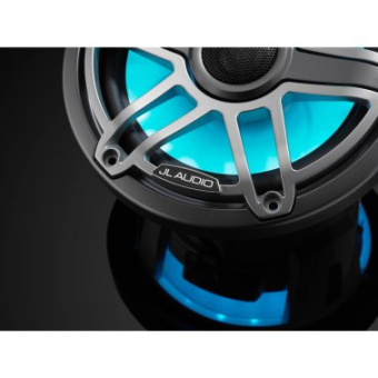 JL Audio 010-03076-00 - M6-770 Marine Speaker Sport Style Grey With LEDs