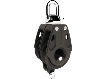 Lewmar 29901325BK - Control Block Double With Becket 30mm