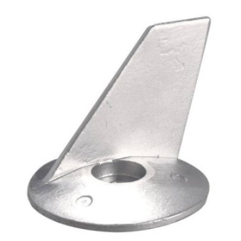 Super Marine Zinc Trim Tab Anode For Mercury 25 - 30 - 40 HP And Tohatsu 25 - 50 HP