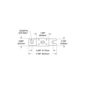 Blue Sea ANL Fuse 100 Amp