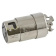 Hubbell HBL63CM64 Twist-Lock®, Marine Grade, Female Connector Body, 50A 125/250V, 3-Pole 4-Wire Grounding, Non-NEMA, Screw Terminal, Galvanized