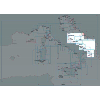 Navigation Chart South-Central Adriatic Sea From Torre Canne To Vieste And Bocche Di Cattaro
