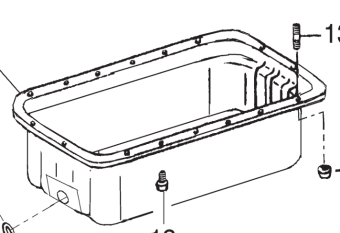 Northern Lights 12101-UC030 - Oil Pan (Laminated Construction)