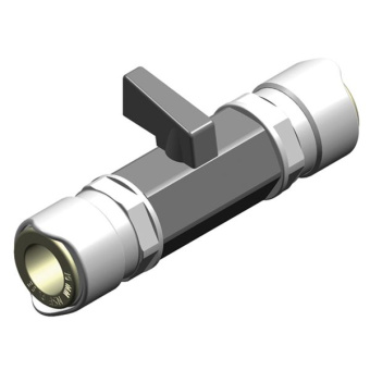 Whale WX1573B - Brass Shut-Off Valve (15mm)