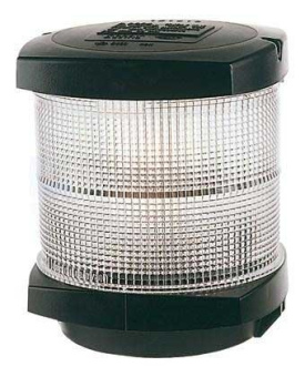 Hella Navigation Lights 2984 Series - Black Housing, Anchor, 2NM