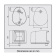 Lalizas 71319 - FOS LED 12 Stern Light 135°, Deck Mounted, With Black Housing