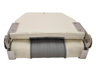 Hollex Seat Silver Star Cream/Grey With Grey Trim