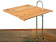 Osculati 71.202.70 - Foldable teak table top 70x90 cm