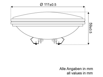 Talamex LED Sealed Beam PAR36 4,5W IP65