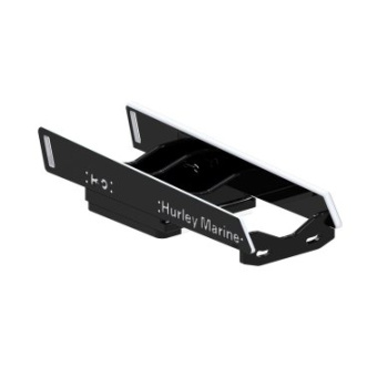 Hurley Marine H30 Davit With Manual Winch - Black