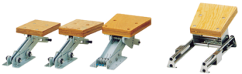 Allpa Aluminum Folding Outboard Motor Bracket (Max. 40kg) (Adjustable Plank: 5 Positions)