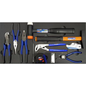 SP Tools EVA Foam Inlay for SP40101 Pliers and Hammers (11 pcs)
