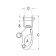 Ronstan RF6130 Swiveling Fork Snap Shackle 72mm