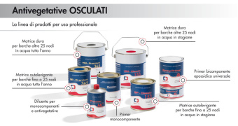 Osculati 65.601.23 - SP Classic 153 Self-Polishing Antifouling Black 2.5 l (2 pcs)
