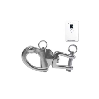 Belship 721421V - AISI 316 Stainless Steel Swivel Jaw Snap Shackle 70mm