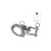 Belship 721421V - AISI 316 Stainless Steel Swivel Jaw Snap Shackle 70mm