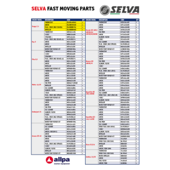 Selva Moving Parts 58.ZS100080701 - Spark Plug