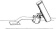Allpa Plastic Fishing Rod Holder, Railing- (Ø25mm), Deck- Or Side Mount, L=215mm, Max. Ø40mm, Black