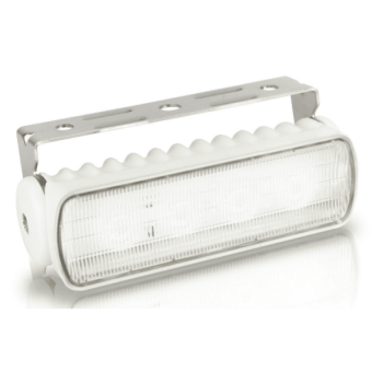 Hella Sea Hawk R LED 9-33V - Spreadlight, White Light, White Housing