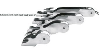 Allpa Fixed Stainless Steel Anchor Bow Rollers for Anchors up to 15 kg