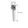 CAN-SB Straight Spare Shower Head