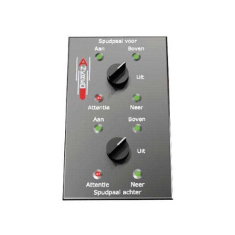 Switch Panel - Double, Waterproof: Yes
