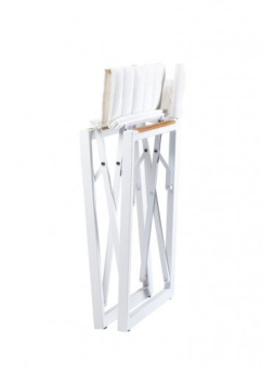 ARC Marine Director's Chair The Square Aluminium Chalk
