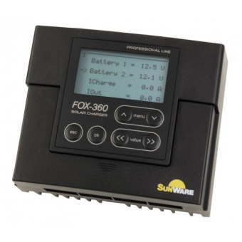 Sunware FOX-360 For 2 Batteries With LCD