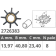 Finnord Tohatsu Impeller 2 / 4T 9,9-15-18 HP